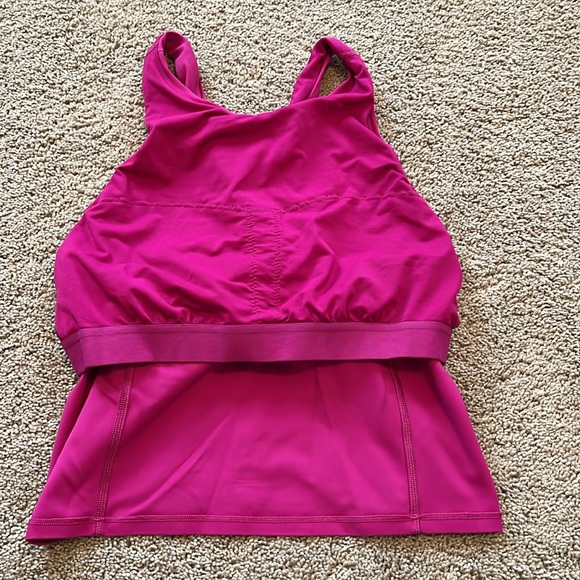 Lululemon Key to Balance Tank In Ripened Raspberry - Picture 8 of 11